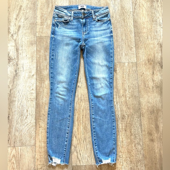 PAIGE Verdugo Ankle Skinny wash blue Jeans Sz. 26 - Picture 1 of 9